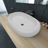 vidaXL Luksuzni keramični ovalni umivalnik dimenzije 63 x 42 cm Cene