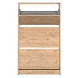 Hanah home ormar za cipele boja hrasta flat | ePonuda.com