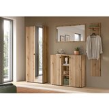 MID.YOU Garderobna Omara Station, Barva Hrasta | Shoptok.si