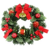  Novogodišnji venac za vrata 31cm/ zelena | ePonuda.com