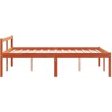  Krevet za starije osobe voštano smeđi 120 x 190 cm od borovine | shoptok.hr
