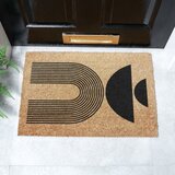 Artsy Doormats Predpražnik iz kokosovih vlaken 40x60 cm Half Moon – | Shoptok.si