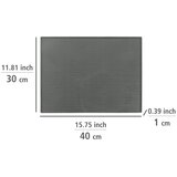 Wenko Siva gumena podloga za ocjeđivanje posuđa 40x30 cm Maxi – | shoptok.hr