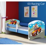  Dječji krevet ACMA s motivom, bočna plava 180x80 cm 03 Racing Car | shoptok.hr
