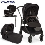 Nuna® dječja kolica 4u1 swiv™ + lytl™ + arra™ flex caviar + isofix baza next | shoptok.hr