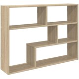  Polica na zidu Zidna montaža Smeđa 95 x 20 x 69,5 cm | shoptok.hr