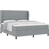 vidaXL Box spring krevet Svjetlosiva 180 x 200 cm tkanina | shoptok.hr
