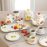 Easy Life Set skodelica za črno kavo Fancy Fruit 120ml / več vzorcev / porcelan, (5000267840) | Shoptok.si