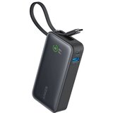 Anker power bank nano built-in usb-c cable 30W black Cene