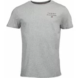 Tommy Hilfiger TH ORIGINAL-CN SS TEE LOGO Muška majica, siva, veličina
