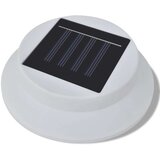 vidaXL Bijela vanjska solarna svjetiljka zidna svjetiljka 6 kom | shoptok.hr