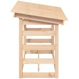  Stalak za drva za ogrjev 108x64,5x78 cm od masivne borovine | Eponuda.ba