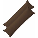  Presvlaka za jastuk 2 kom. HOUTEN Smeđa 40 x 145 cm Umjetni lan - Smeđa 40 x 145 cm 2 | shoptok.hr