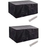 vidaXL Navlake za vrtni namještaj za 4 osobe 2 kom 8 ušica 180x140 cm | shoptok.hr