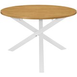  Blagovaonski stol bijeli 120 x 75 cm MDF | shoptok.hr