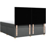 Okvir kreveta s oprugama i madrac svjetlosivi 180x200cm tkanina | shoptok.hr