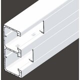 Kopos 160x65mm kanal parapetni dvoredni pk sa poklopcima, 2 segmenta, IP40/IK07, samogasiv, direktno prima 45x45mm module: efapel, full, legrand, obo, schneider (opciono do 2 dodatne pregrade i/ili metalna podkanala) cene