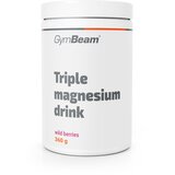 GymBeam Trostruko magnezijumsko piće 360 g šumsko voće Cene