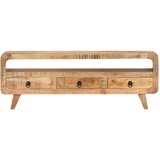 TV ormarić 117 x 30 x 41 cm od masivnog grubog drva manga | shoptok.hr