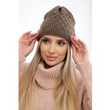 Kesi Cap with fleece Kratka K204 brown Cijene