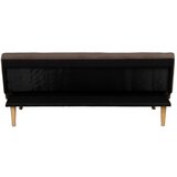 Ixia Smeđa sklopiva sofa od šenila 175 cm – | shoptok.hr