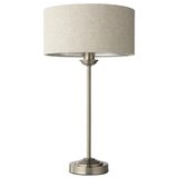 Endon 100646 - Stona lampa HIGHCLERE 1xE14/7W/230V bež/mat hrom | Eponuda.com