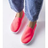 Gemre Pink Slip-On Canvas Sneakers Louisville | ePonuda.com