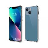 Onasi silikonski ovitek antishock za iphone 13 mini - prozoren Cene
