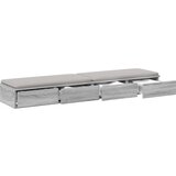  Nočne omarice Siva sonoma Inženirski les 160 x 36.5 x 16.5 cm, (22008025) | Shoptok.si