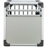 Plaček Pet Products Transporter za kućne ljubimce za kućne ljubimce u srebrnoj boji 65x63 cm Trixie M-L – | shoptok.hr