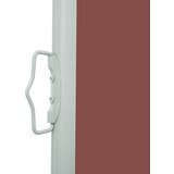  Uvlačiva bočna tenda za terasu 140 x 600 cm smeđa | shoptok.hr
