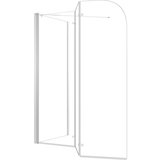 vidaXL Tuš-kabina od kaljenog stakla 120 x 69 x 130 cm prozirna | shoptok.hr