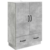  Kreveta Betonska siva 66 x 34 5 x 92 cm Konstruirano drvo | shoptok.hr