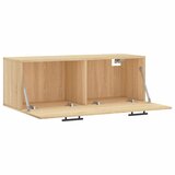  Zidni ormarić boja hrasta 100 x 36,5 x 35 cm konstruirano drvo | Eponuda.ba