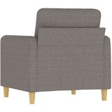  Fotelja smeđesiva 60 cm od tkanine Tupe | shoptok.hr