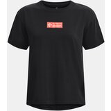 Under Armour UA PROJECT ROCK GLOBE SS women's black T-shirt | ePonuda.com
