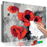  Slika za samostalno slikanje - Bouquet of Poppies 60x40 | shoptok.hr