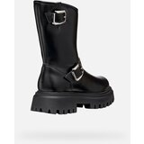 Geox Black Girls Ankle Boots Maquinnens - Girls | Shoptok.si