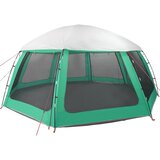  Šator za bazen s uklonjivim letvicama i mrežastim stjenkama Zelena 612 x 612 cm | Shoptok.si