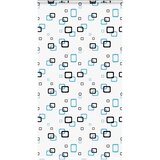vidaXL Rolo zavjesa za tuš s kazetom 120x240 cm širina tkanine 116 cm | shoptok.hr