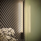  Stenska svetilka LAHTI L črna 4000K, (21347398) | Shoptok.si