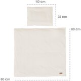 Roba Krem dječja posteljina za dječji krevetić 80x80 cm Seashells – | shoptok.hr
