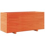vidaXL Vrtna sadilica voštano smeđe boje 110x40x49,5 cm od borovine | shoptok.hr