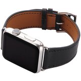  Narukvica za Apple Watch Swift Leather black 42/ 44/ 45/ 49 mm Cene