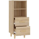  Komoda boja hrasta sonome 34,5x34x90 cm od konstruiranog drva | shoptok.hr