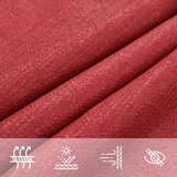  Jedro za zaštitu od sunca 160 g/m² crveno 2 x 3 m HDPE | shoptok.hr