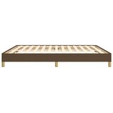  Okvir za krevet bez madraca tamnosmeđi 180x200 cm od tkanine | shoptok.hr