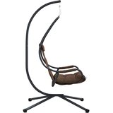  Viseća jaja stolica Boja kafe 94 x 107 x 196,5 cm Čelik | shoptok.hr