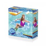Lazy Lounge BESTWAY fotelja s naslonom - plava | shoptok.hr