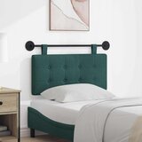  Viseće uzglavlje kreveta tkanina - Tamnozelena 90 cm bez LED | shoptok.hr